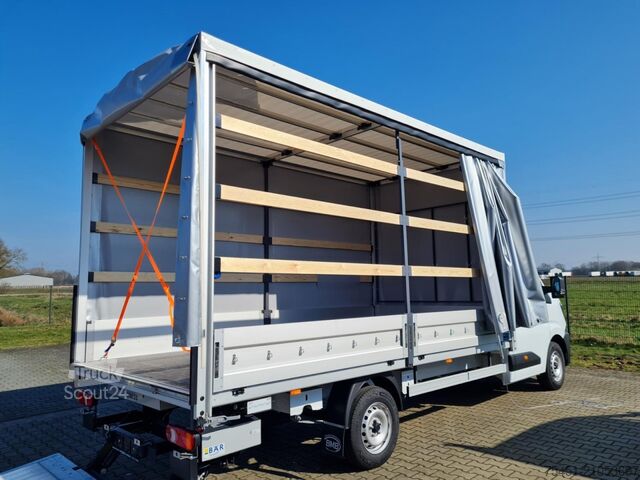 Camion bâché Renault Master Pritsche DCi 170 Schiebe Plane LBW Luftfederung