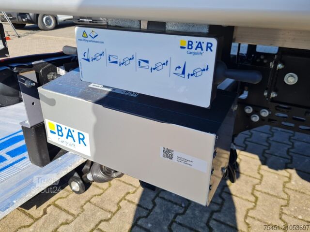 Gardinsided kassevogn Renault Master Pritsche DCi 170 Schiebe Plane LBW Luftfederung