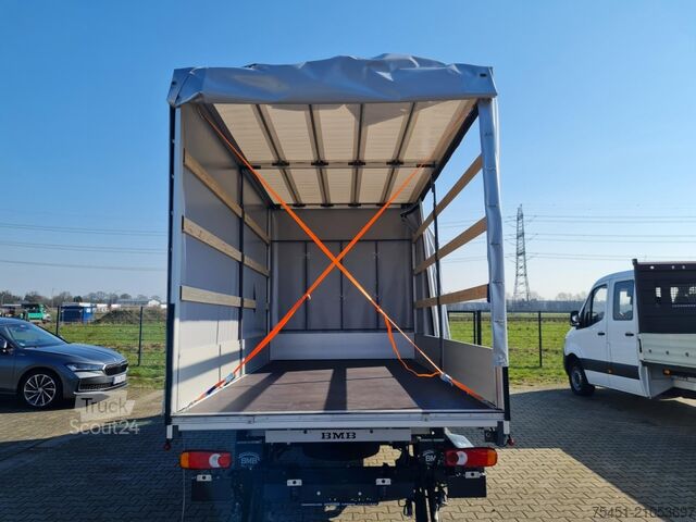 Camion bâché Renault Master Pritsche DCi 170 Schiebe Plane LBW Luftfederung