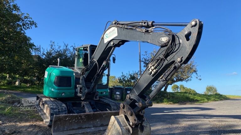 Midi Excavator 7t - 12t Eurocomach Es 85 Zt with 3 buckets