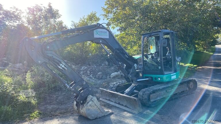 Midi Excavator 7t - 12t Eurocomach Es 85 Zt with 3 buckets