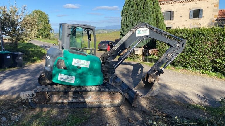Midi Excavator 7t - 12t Eurocomach Es 85 Zt with 3 buckets