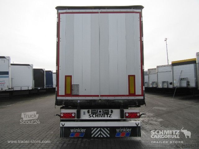 Open semitrailer with tarp Schmitz Cargobull Curtainsider Coil Getränke