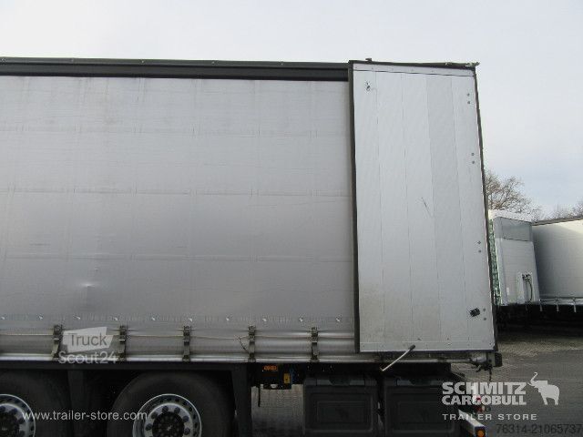Open semitrailer with tarp Schmitz Cargobull Curtainsider Coil Getränke