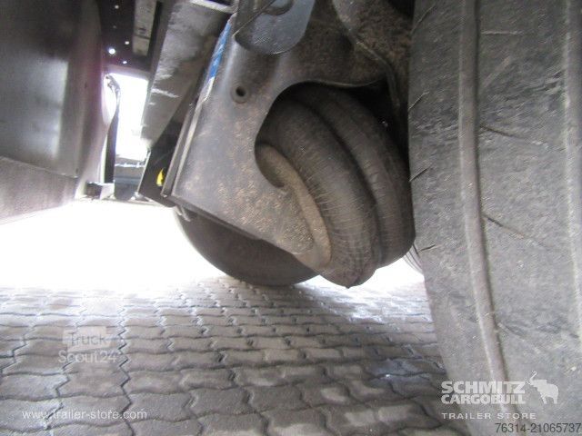 Open semitrailer with tarp Schmitz Cargobull Curtainsider Coil Getränke