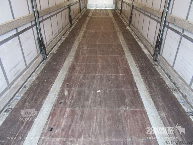 Open semitrailer with tarp Schmitz Cargobull Curtainsider Coil Getränke