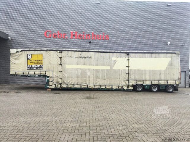 Low loader Meusburger MPG-3 12 Tons Axles 5.4 Meter extand. 4 Meter E...