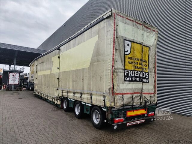 Low loader Meusburger MPG-3 12 Tons Axles 5.4 Meter extand. 4 Meter E...