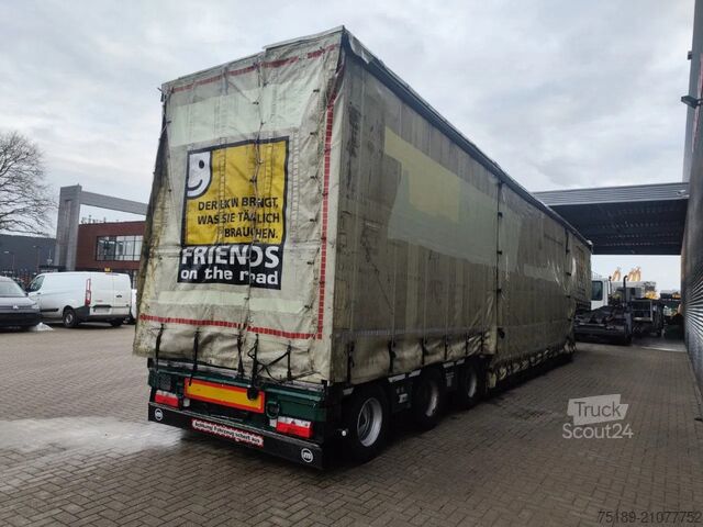 Low loader Meusburger MPG-3 12 Tons Axles 5.4 Meter extand. 4 Meter E...
