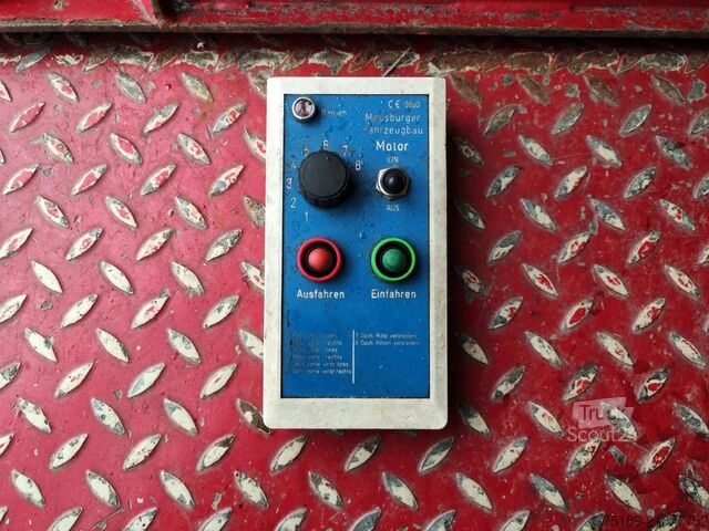 Low loader Meusburger MPG-3 12 Tons Axles 5.4 Meter extand. 4 Meter E...