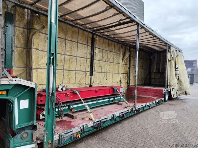 Low loader Meusburger MPG-3 12 Tons Axles 5.4 Meter extand. 4 Meter E...