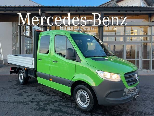 Platform van çift kabin Mercedes-Benz Sprinter 317 CDI DoKa 3665 9G Klima AHK3,5to
