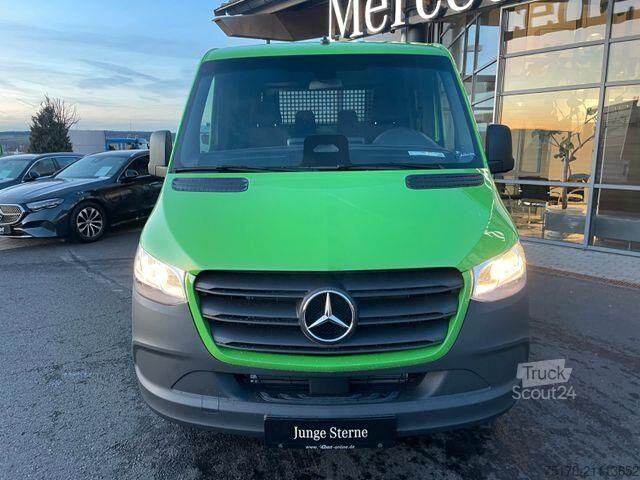 Platform van çift kabin Mercedes-Benz Sprinter 317 CDI DoKa 3665 9G Klima AHK3,5to