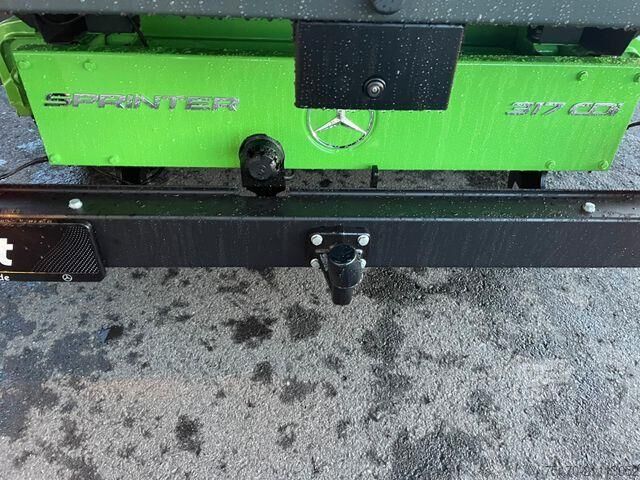 Platform van çift kabin Mercedes-Benz Sprinter 317 CDI DoKa 3665 9G Klima AHK3,5to