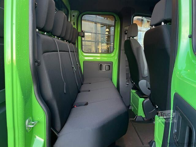 Platform van çift kabin Mercedes-Benz Sprinter 317 CDI DoKa 3665 9G Klima AHK3,5to