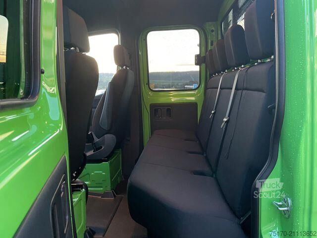 Platform van çift kabin Mercedes-Benz Sprinter 317 CDI DoKa 3665 9G Klima AHK3,5to