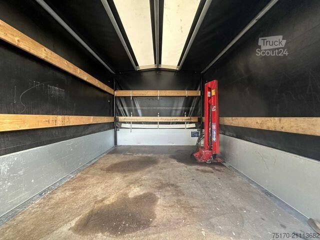 Loading platform Iveco Daily 35S14 Pritsche+Plane *AHK*Ladekran*7-Sitze