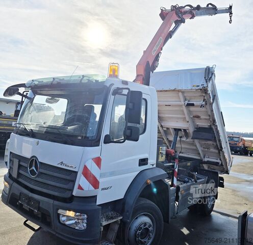 Grua de torre Mercedes-Benz Atego 1627 AK 4x4 Atego 1627 AK 4x4 mit Kran Palfinger PK8501-K