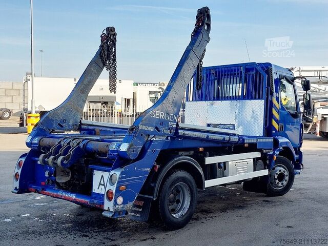 Tipper truck DAF LF 280 4x2 LF 280 4x2, Tele-Absetzer