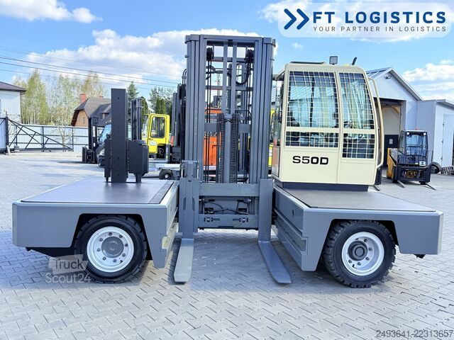 бічний навантажувач Hubtex S50D TRIPLEX 6300 FREE-LIFT PLATFORM1600