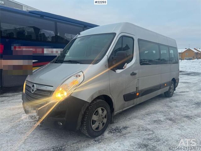 Minibus Opel Movano minibus – 17 seats (only approx. 99,000 km)