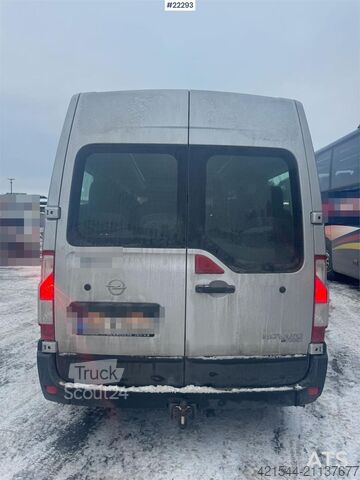 Minibus Opel Movano minibus – 17 seats (only approx. 99,000 km)