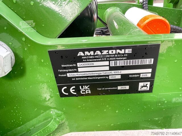 Déchaumeuse à disques Amazone Kompaktscheibenegge Catros XL 5003-2TS