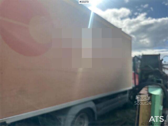  Mercedes-Benz Atego box truck w/ insulated cabinet and interior