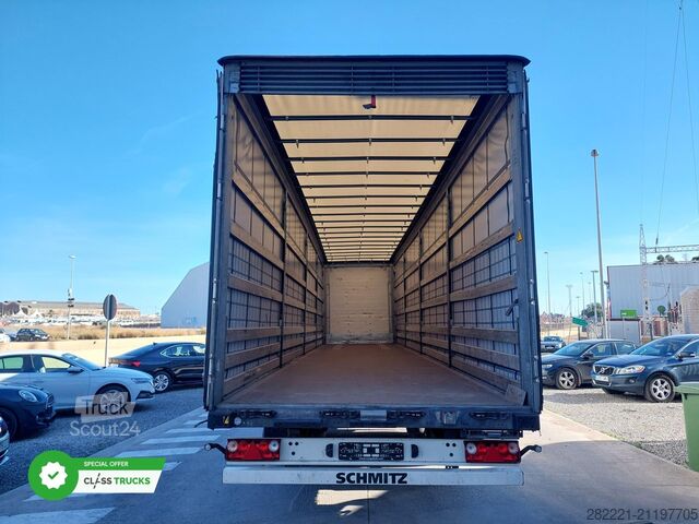 Avoin puoliperävaunu pressulla SCHMITZ CARGOBULL SCS24/L Varios
