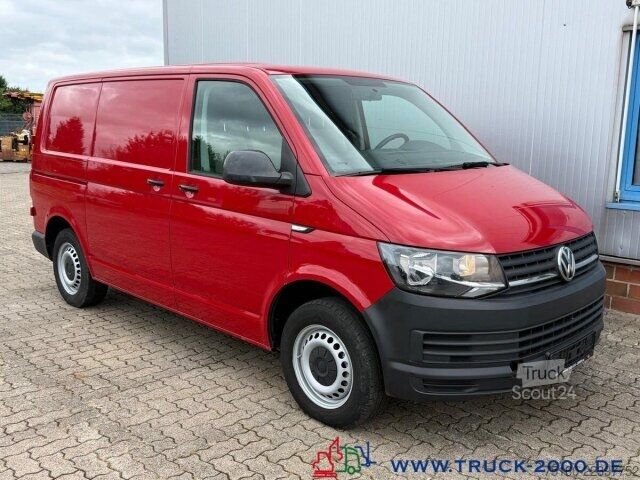 Furgão de painéis Volkswagen VW T6 2.0 TDI 3 Sitze Klima Sortimo Regalsystem