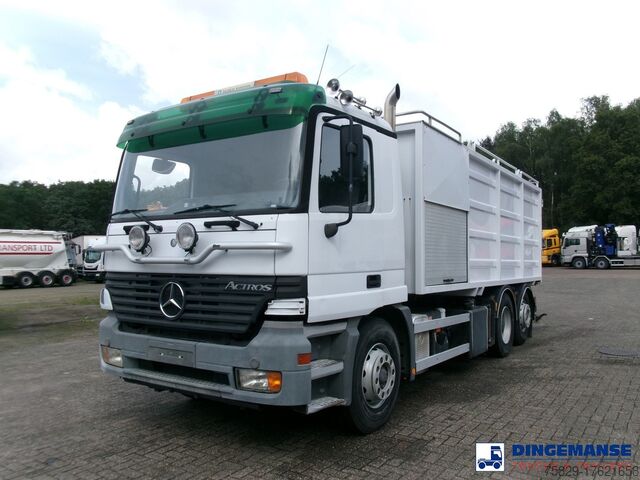 Saugfahrzeug Mercedes Actros 2535 6x2 vacuum tank Saugbagger