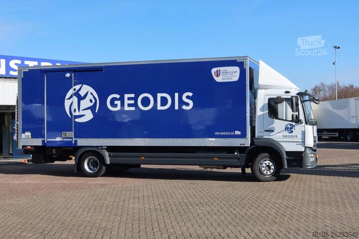 Koffer Mercedes-Benz Atego 1218 Bakwagen + Laadklep DHollandia 1500kg