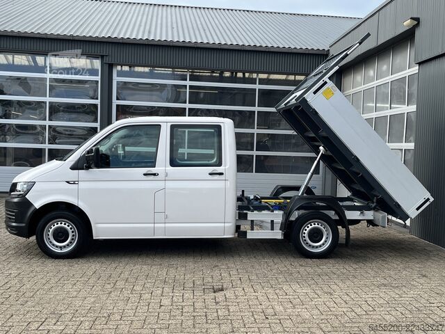 Dumper VW Transporter 2.0 TDI L2H1 DC Kipper open laadbak...