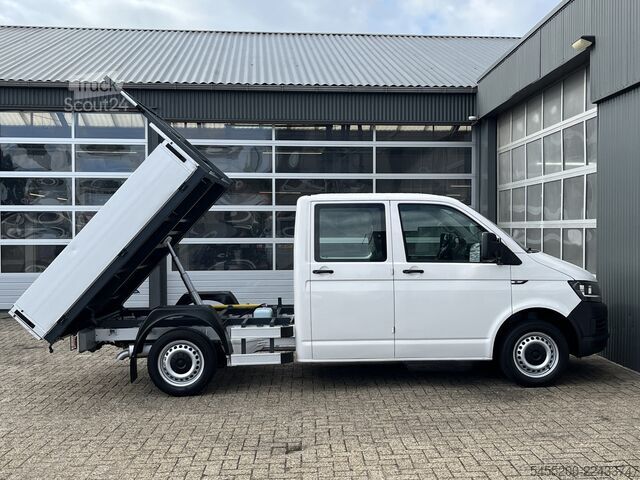 Dumper VW Transporter 2.0 TDI L2H1 DC Kipper open laadbak...