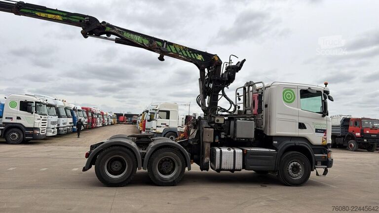 Standardni SZM Scania R580 (EURO 6 / FRENCH TRUCK / BIG HUB / 6X4 / T...