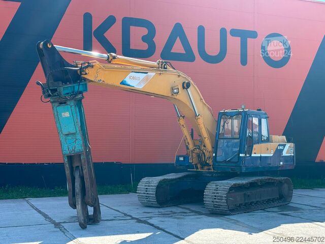гусеничний екскаватор Kobelco K909LC-II + HYDRAULIC SHEAR VTN CL300 (2004)