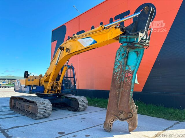 гусеничний екскаватор Kobelco K909LC-II + HYDRAULIC SHEAR VTN CL300 (2004)