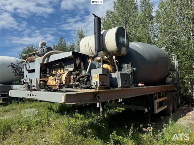 زورزي إيما عربة خرسانة بمحرك ديزل ديوتز Zorzi imer Concrete trolley w/ Deutz diesel engine