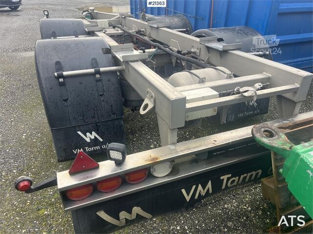 هيكل مقطورة بمحورين VM Tarm - كائن للإصلاح VM Tarm 2 axle trailer chassis repair object
