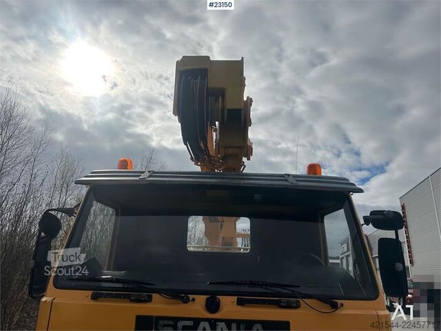 Підйомна вантажівка Scania 82m з Simon cara 170 - Варто побачити. ДИВИТИСЯ Scania 82m lift truck w/ Simon cara 170 - Must see. WATCH