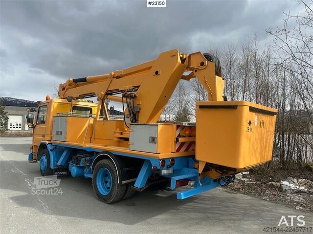Підйомна вантажівка Scania 82m з Simon cara 170 - Варто побачити. ДИВИТИСЯ Scania 82m lift truck w/ Simon cara 170 - Must see. WATCH