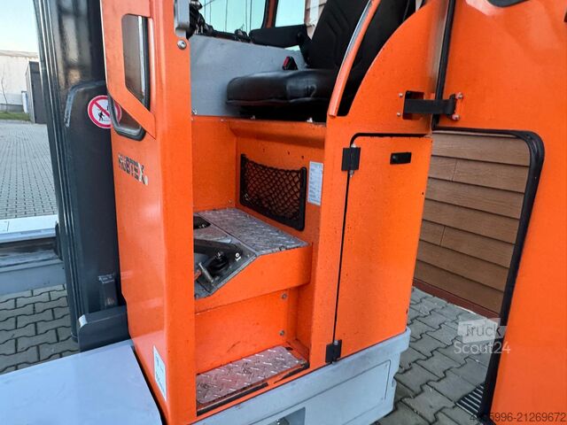 четирипосочен мотокар Combilift Hubtex DQ45/Only 3309 h/ Reach forks