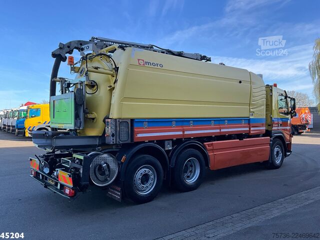 Piesūces transportlīdzeklis Volvo FM 500 Euro 5 MORO kolkenzuiger