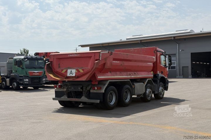 Savitvežis Mercedes-Benz Arocs 3243 8x4 Schwarzmüller / Swiss-Vehicle