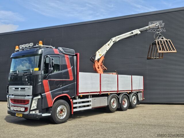 Plataforma de carga Volvo FH 500 8x2*6  KENNIS CRANE / KRAN