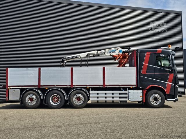 Plataforma de carga Volvo FH 500 8x2*6  KENNIS CRANE / KRAN
