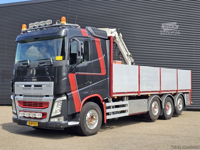 Plataforma de carga Volvo FH 500 8x2*6  KENNIS CRANE / KRAN