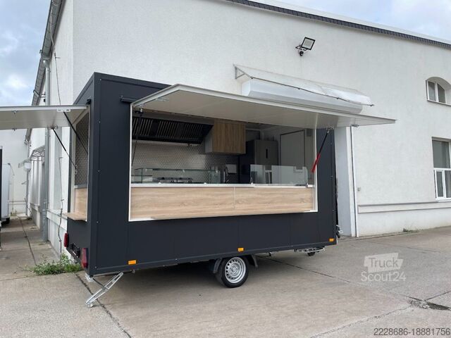 Säljtrailer, FINANSIERING MÖJLIG Vekaufsanhänger Grillwagen  LEASING  MÖGLICH.