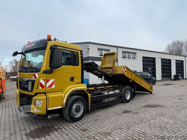 Abrollkipper MAN TGS 18.480 3-Seiten-Seil-Abrollkipper 4x4