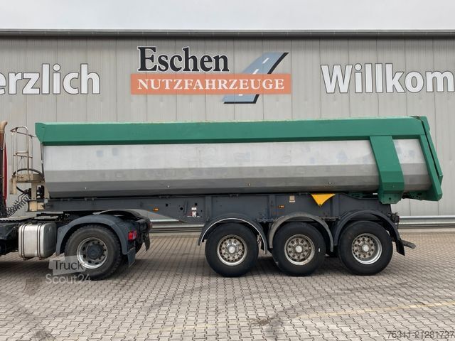 Tipper semitrailer LANGENDORF SKS-HS 24/28 | Stahl 24m³*Luft-Lift*Rollplane